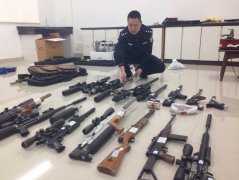 传奇sf一条龙转载：安徽破获造枪团伙 枪械数量能装备一个排