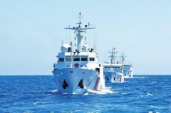 传奇私服一条龙转载：中国海警舰船编队今日在钓鱼岛领海巡航