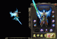 最新传奇一条龙魔神微变靓装版万年冰宫-HERO引擎